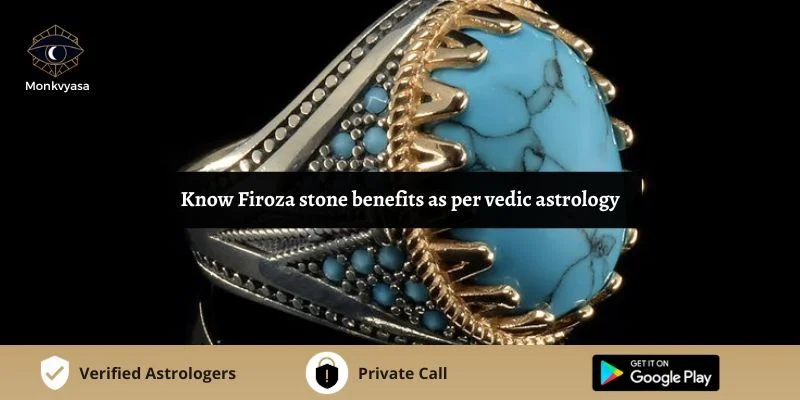 Turquoise Feroza Stone Pendant | Kalyanastrogems